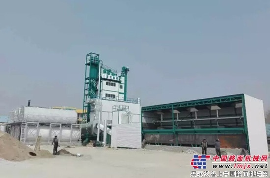 亚龙筑机携环保沥青站强势进驻安徽市场
