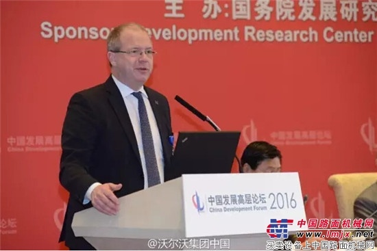 沃尔沃集团总裁马丁·伦德斯泰特：互联互通，鼎助“一带一路”