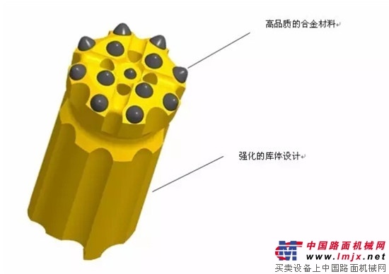 專為中國(guó)巖石而生——阿特拉斯·科普柯C系列螺紋柱齒鉆頭