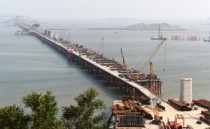 福平鐵路平潭海峽公鐵兩用跨海大橋預計2019年建成通車