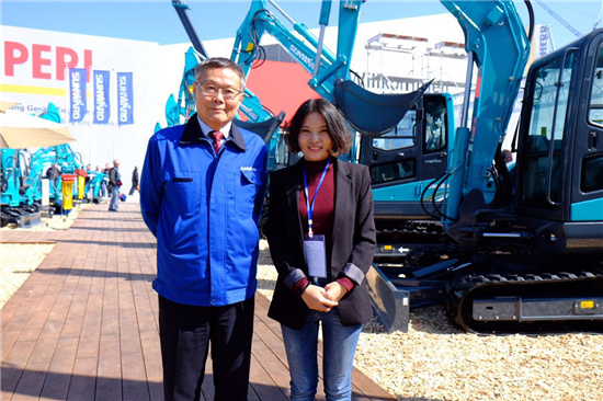 集科技与唯美于一身 山河智能“绿精灵”亮相德国宝马展