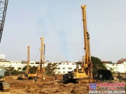 徐工旋挖鑽機群於柬埔寨工民建市場顯威力