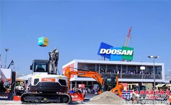 斗山集团携多款炫酷产品亮相德国bauma 2016