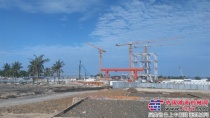 徐工XCP330助力印尼大型電力工程建設