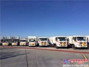 中联重科15辆环卫扫路车移交蒙古国政府 助力亚欧首脑会议举办