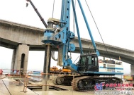 蒙华铁路汉江特大桥进入深水承台施工阶段