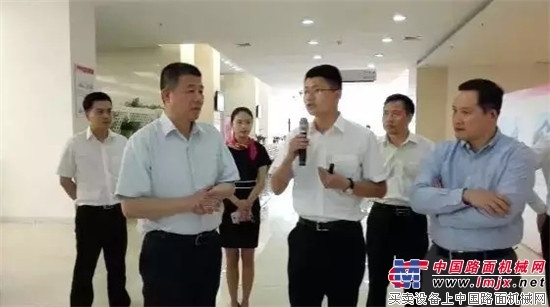 湖南省科技厅党组书记、厅长童旭东一行调研三一众创孵化器