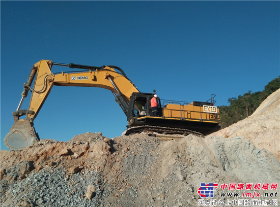 徐工挖机高出勤率保障东南亚矿山项目