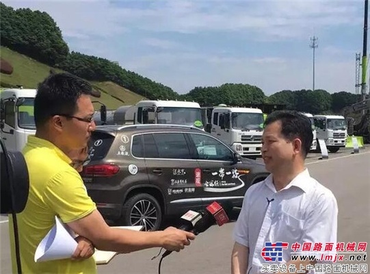 新华社“‘一带一路’全球行”走进中联重科