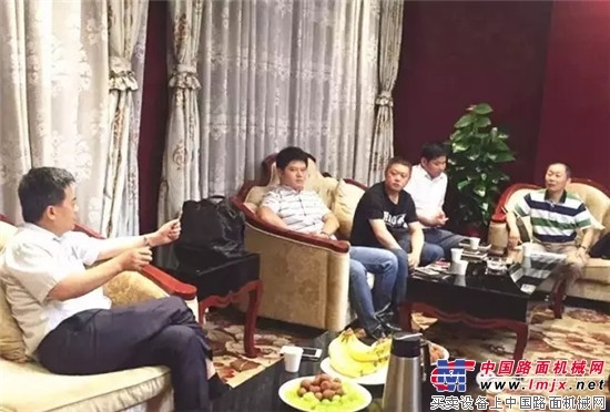 走访一线  华菱星马董事长刘汉如陕西行