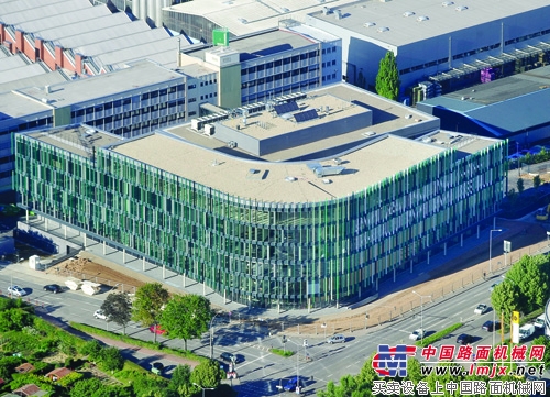 曼胡默尔全新技术中心俯瞰图
