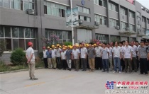西筑公司组织开展“安全月”应急疏散和消防演练