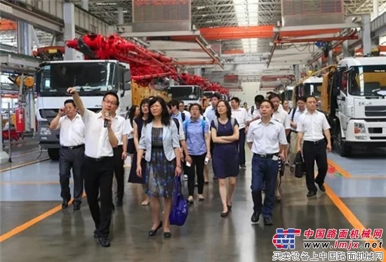 工信部信管局调研三一 探讨工业互联网发展