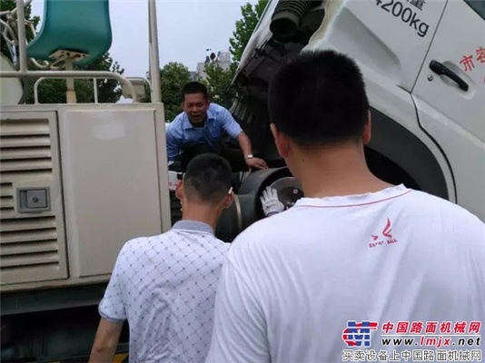 “温情关怀 绿动中国”服务巡检在湖北