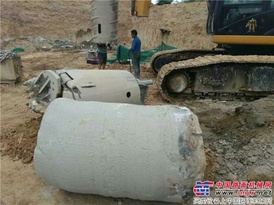 雷沃旋挖鑽軍團助力貴州盤縣城市建設