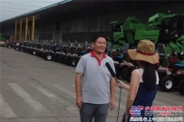 新闻媒体对山东常林农业装备公司进行采访报道