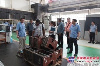 馬來西亞多家公司來陝建機械參觀洽談