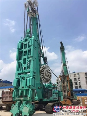 SG60A与SX40“双机合璧”再现武昌轨交工程 上海金泰与上海隧道“强强联手”合作实施地连墙工程