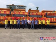 廣東榮騰實業有限公司再次訂購華菱自卸車8輛
