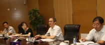 山東銀監局副局長艾建華到中國重汽財務公司調研