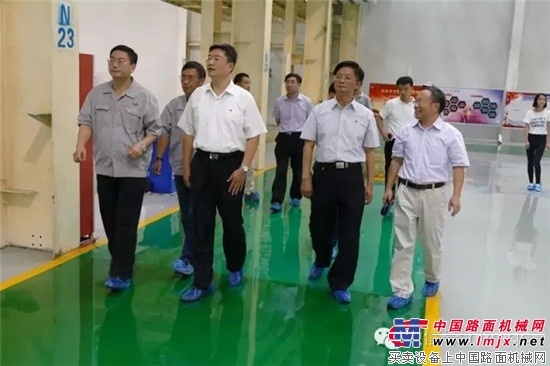 马鞍山市委副书记孙勇一行赴华菱星马调研