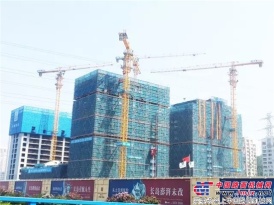 徐工塔机助力亚洲最大城市广场建设，卓越表现获得一致好评！