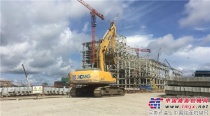 徐工挖掘機助力馬來西亞電廠建設