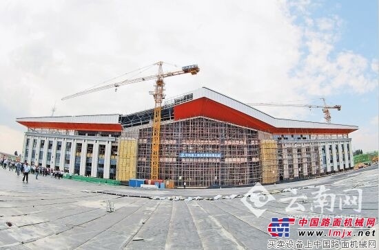 滬昆高鐵曲靖北站工程完成90% 確保9月底投入使用