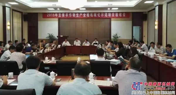 中联重科加快示范推广应用 提升农业生产全程机械化水平