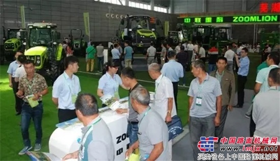 中联重科携农业生产机械化整体解决方案亮相合肥农交会