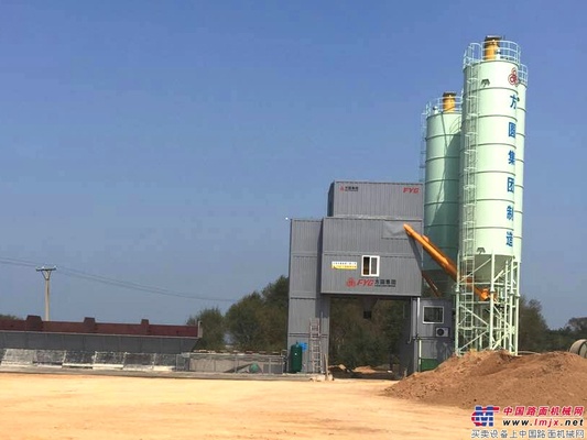 方圆集团搅拌站再度服役核电建设