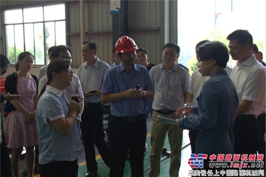 长沙市副市长张迎春一行调研星邦重工