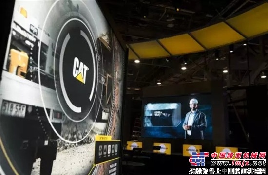 卡特彼勒在拉斯维加斯展会上精彩演绎！