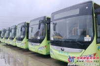 140辆装配玉柴国五客车混合动力的车辆交付淮安公交