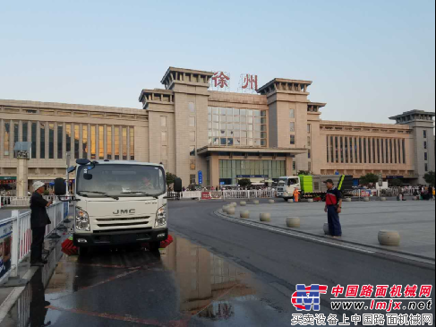 中联重科近7000万环卫机械设备交付江苏徐州