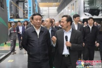 劉捷副省長帶隊調研新築股份軌道交通產業