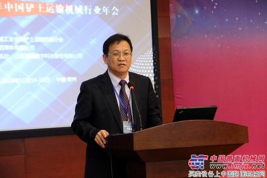 中国工程机械工业协会铲土运输机械分会会长尚海波