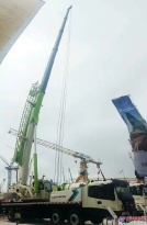 积蓄新动能 雷萨重机宝马展首发55吨起重机新品