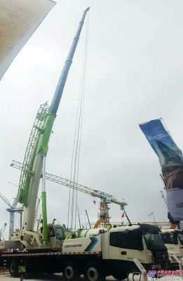 積蓄新動能 雷薩重機寶馬展首發55噸起重機新品