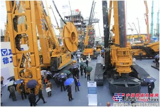 匠心独运 鼎立世界 徐工基础工程机械亮相Bauma China