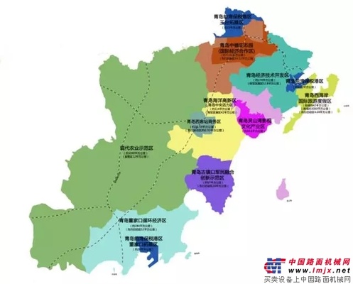 雷沃工程机械集团荣登青岛西海岸新区工业品牌琅琊榜