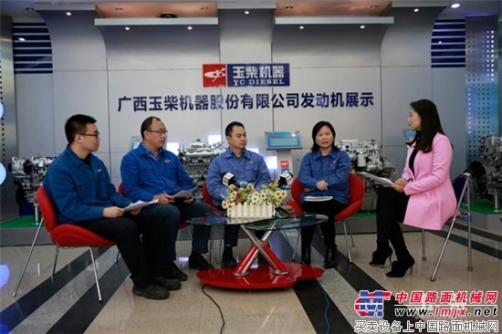 广西新闻网与玉柴人共话成长故事