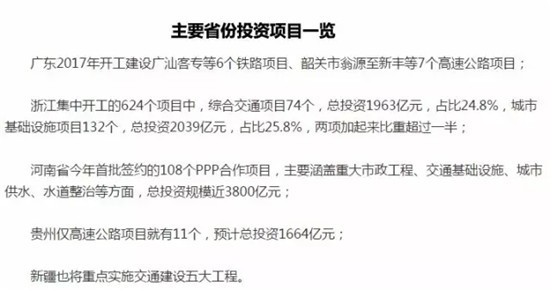 16万亿基建工程来啦！你的设备准备好了吗？