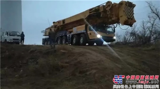 徐工XCA550引领风电吊装新风标