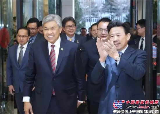 马来西亚副总理到访三一 见证百亿住房项目签约