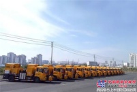 海南省公路局13台英達“修路王”養護車正式交付