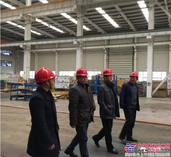 中国工程机械工业协会分会领导李宏宝、黄志明到访玉柴桩工