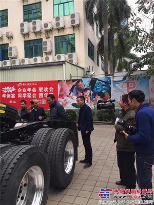 汉马H9危化品运输车广东茂名交车签约忙