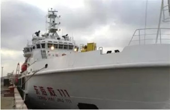 救助船配备卡特彼勒3508B船用发动机