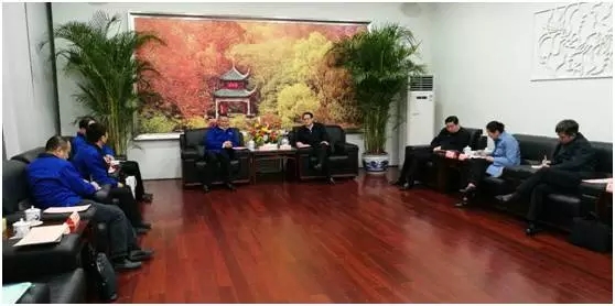 湖南省委常委、长沙市委书记易炼红专项会见中铁山河董事长何清华一行
